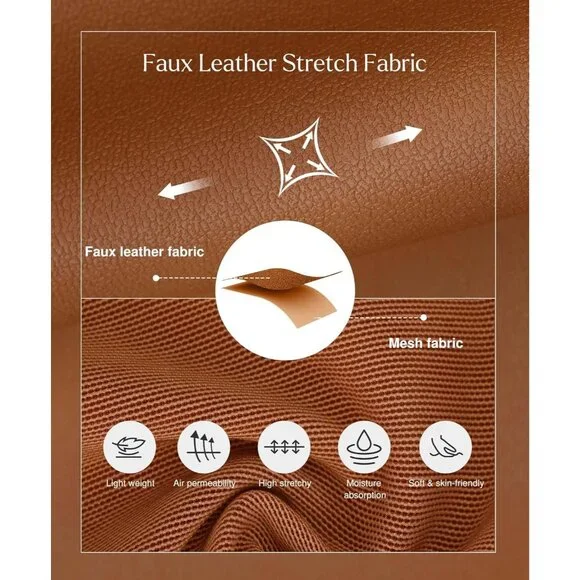 Women's Brown Tummy Control Corset Tops Thong Faux Leather Shapewear Bodysuit - Picture 5 of 6